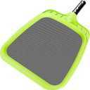 Sepetrel Pool Skimmer Net - Professional Heavy Duty Reinforced Frame Nylon Flat Leaf Rake Net,for Spa Pond Swimming Pool, Cleaning Supplies and Accessories, (Pole Not Included)