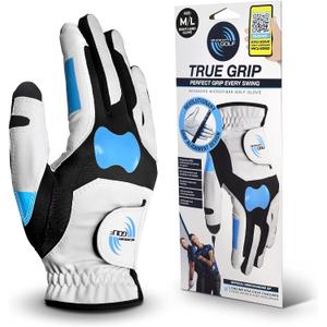 ME AND MY GOLF True Grip Training Golf Glove - Perfect Grip Every Swing (Medium-Large, Right Hand (for Left-Handed Golfers))