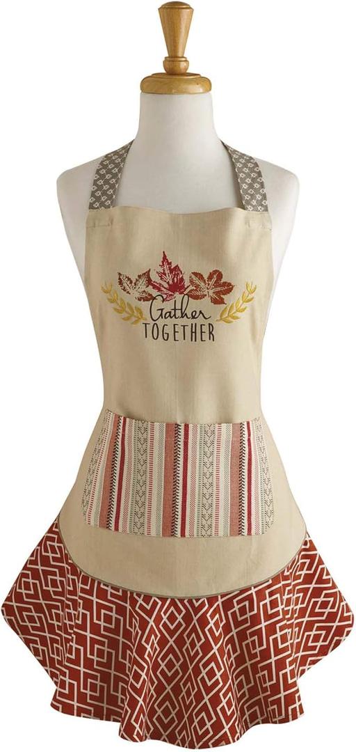 DII womens Fall & Thanksgiving Kitchen (Apron, Gather Together)