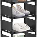 10-Tier Vertical Shoe Rack, Tall Narrow Shoe Shelf Space Saving Organizer for Entryway Door Small Space