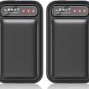 Lerat Hand Warmers Rechargeable 2 Pack, Electric Hand Warmer, Fast Heating Portable Pocket Heaters, 2 in 1 Quick Charge Hand Warmer for Outdoor Indoor, Warmer Gifts for Women, Men