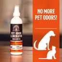 3 x Grandpa Gus's Natural Instant Pet Odor Eliminator, Ready-to-Use Spray, Removes Strong Odor and Smell from Small Animal, Dog & Cat, Home, Carpet & Furniture, 4 fl oz (Pack of 2)