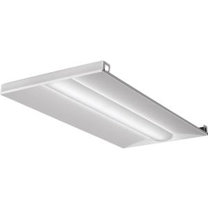Lithonia Lighting 2x4 LED Troffer Light, Low-Profile Recessed LED Troffer for Dropped Ceiling, 4000K Cool White Light, 2-Foot by 4-Foot (2BLT4 40L ADP LP840)