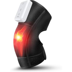 Knee Massager- High-Frequency Vibration, 3 Heating Levels, for Knee Pain Relief