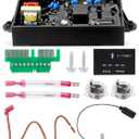 3 in 1 RV Water Heater Parts with 91365 Water Heater Control Circuit Board, 91447 93866 Thermal Cut Off & ECO Thermostat Kit, 93868 Spark Sensor Igniter Electrode Compatible with Atwood & Dometic