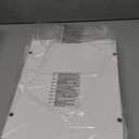 Furologee White Nightstands Set of 2, End Table with Fabric Drawer, Small Side Table for Small Spaces, 2 Tiers Storage Shelves End Table, Bedside Table for Living Room, Bedroom, Dorm