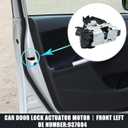uxcell Front Left Side Power Door Lock Actuator Motor for Ford Focus 2002-2007 for Mercury Cougar 1999-2002 No.937604