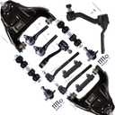 SCITOO 14-PC SET Suspension Kit For Chevrolet Blazer S10 For GMC Jimmy Sonoma For Oldsmobile Bravada Ball Joint,Control Arm,Idler Arm,Pitman Arm,Sway Bar Link,Tie Rod End