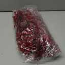 Jutom 12 Pieces Christmas Artificial Glitter Berry Stems 15.7" Holly Berry Picks Ornaments Fake Christmas Tree Pick Sticks Decorations Glitter Twig Branches Gift for Vase Home Wedding Holiday(Red)