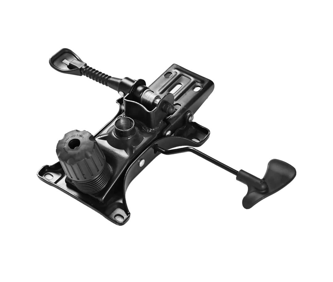 Heavy Duty with Adjustment Backrest Tilt Replacement Office Chair Swivel Tilt Control Seat Mechanism Gas Type (6×8 Hole)