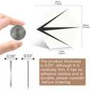 MORCART Upgraded 20PCS Peel and Stick Floor Tile, Hexagon Waterproof Vinyl Flooring Covers 12.6 Sq Ft, DIY Removable Flooring for Bathroom, Kitchen, Bedroom, Stairs, Entryway (11.8" x 10.2", Royal White)