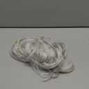 Claw Clip Short Ponytail Messy Bun Hair Piece Bendable Hair Branch Extensions Fluffy Wavy Curly Synthetic Versatile White Hairpieces