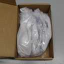 Alzassbg 10 Pack Brushed Satin Nickel Cabinet Cup Pulls, 3 Inch(76mm) Hole Centers Cabinet Handles Hardware Bin Cup Metal Drawer Pulls Handles AL3032SN