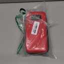 Insulin Cooler Travel Case TSA Approved, Insulin Travel Case Temperature Display, Portable Insulin Pen Cooler Travel Case for Insulin Ice Pack, Travel Diabetic Supplies (Red)