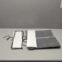 Ozzptuu Bedside Storage Caddy/Bedside Hanging Storage Bag for Headboards Bunk Beds Dorm Rooms Book Phone Magazine Holder (Grey) Pack of 2