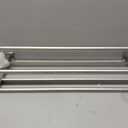 Alise Double Towel Rack for Bathroom,24 Inch Bathroom Tower Holder Towel Shelf with Double Towel Bars Wall Mount,SUS304 Stainless Steel Towel Hanger Double Tower Bar for Bathroom Wall,Brushed Nickel