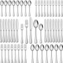 DEHOV 30 Pcs Silverware Sets, Premium Stainless Steel Flatware Sets Service For 6, Mirror Polished Tableware Cutlery Set For Home Kitchen, Restaurant, Hotel Knife Spoon And Forks Sets