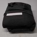 Bedsure Cotton Duvet Cover Queen - 100% Cotton Waffle Weave Charcoal Duvet Cover Queen Size, GentleSoft and Breathable Bedding Set for All Season, 3 Pieces, 90"x90"