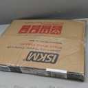 ISKM Black Framed Mirror for Wall 20"x 16", Bathroom Vanity Mirror Anti-Rust, Tempered Glass, Rounded Rectangle Mirror(Horizontal/Vertical)