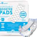 Paw Inspired Disposable Dog Diaper Booster Pads, Inserts for Male & Female Dog Diapers & Belly Bands, Flow-Through Design Adds Absorbency to Extend Diaper Use (30 Count)