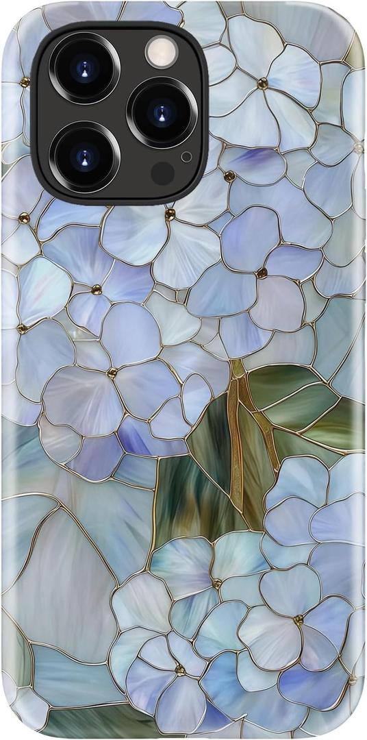 DorisMax Cute Case for iPhone 15 Pro, Wireless Charging Compatible