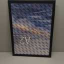 A2 Picture Frame Black, Classic 16.5x23.4 Poster Frame, Horizontal or Vertical Wall Mounting, 1 Pack