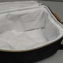 Breastmilk Cooler Bag with 6 Ice Pack, Wearable Breast Pump Bag Compatible with Willow, Elvie, Medela & Momcozy M5/S12 Pro Pumps & Accessories for Work, Travel and Family Use Black