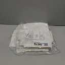 30pcs Cookie Boxes with Window, 6x6x3 Inches White Bakery Boxes, 36 Pcs Stickers,for Small Cookies, Treats, Candy, Desserts, Chocolate Covered Strawberries,Mini Cake Boxes