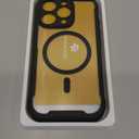 Miracase Magnetic for iPhone 16 Pro Case Full-Body Phone with Built-in Glass Screen Protector, [Compatible with MagSafe] Military Drop Proof 16 Pro Cover Bumper 6.3 inch, Black