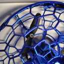 Hand Operated Flying Toy Drone for Kids, 360 Hands Free Motion Sensors Mini Drone with Cool LED Lights, Easy Indoor Small UFO Toy Flying Ball Drone for 6 7 8 9 10+ Year Old Boys and Girls (Blue)