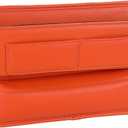 Multi-Functional Car Storage for Cards, Measuring 7.87-11.81 Inches, Designed to Fit in The Between The Front Seats, Providing Extra Storage Space.(Orange)