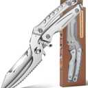 Poultry Shears, Kitchen Scissors for Food, All Purpose Heavy Duty for Chicken Wing/Thigh/Bone, Meat, Quail, Fish, Turkey, Vegetables, Stainless Steel Cooking Aid Scissors, Dishwasher Safe, Separable (Silver)