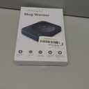 AnbanglinCoffee Mug Warmer, Smart Cup Warmer for Desk, 3 Temperature Control & Auto Shut Off, Electric Cup Warmer for Heating Candle,Milk,Tea,Beverage (Dark Blue-No Cup)