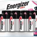 Energizer MAX D Batteries (8 Pack), D Cell Alkaline Batteries