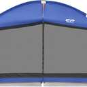 CAMPROS CP Screen House 12 x 10 Ft Screened Mesh Net Wall Canopy Tent Screen Shelter Gazebos for Patios Outdoor Camping Activities - Blue