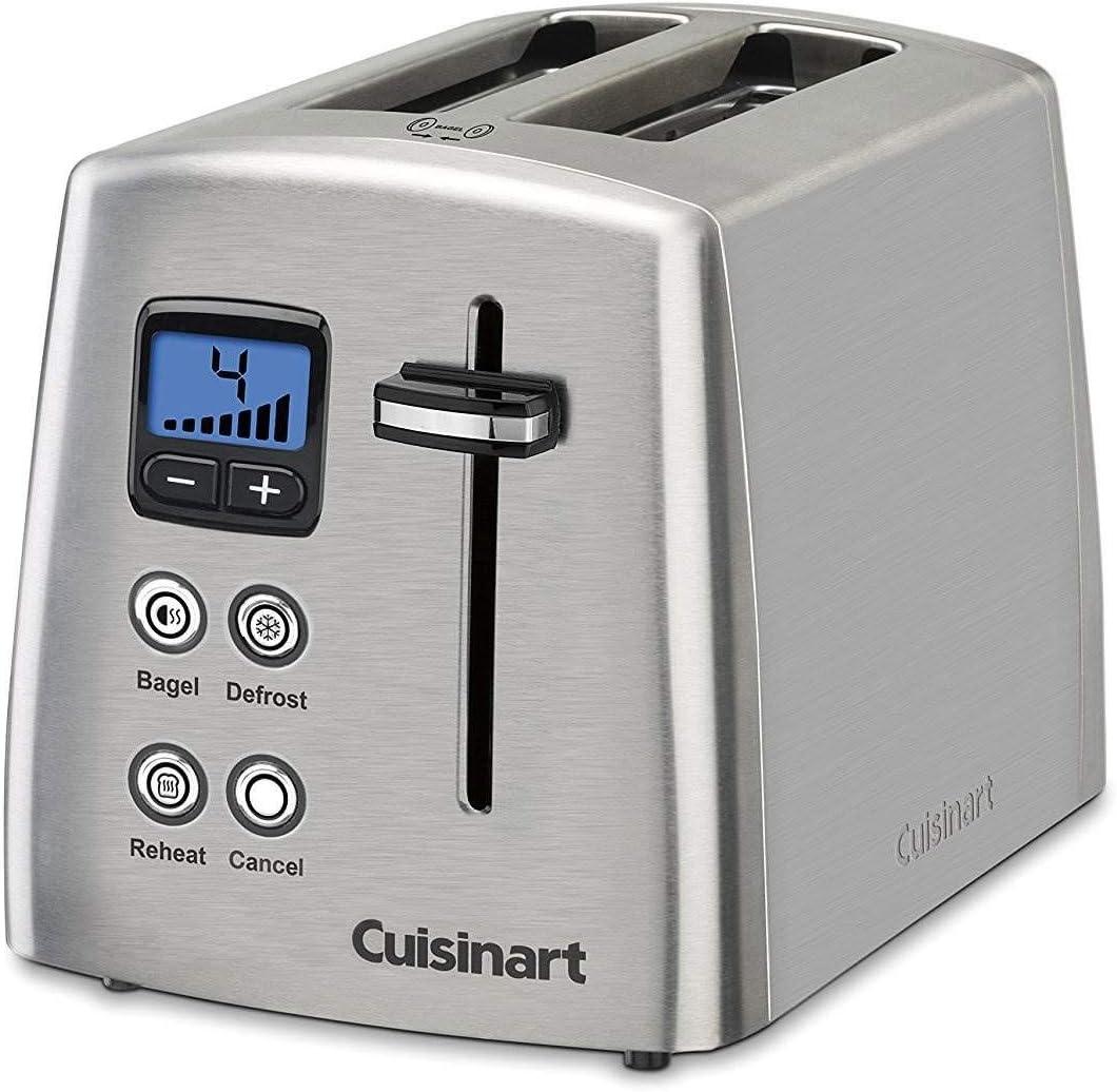 Cuisinart CPT-415P1 Countdown Metal Toaster, 2-Slice, Brushed Stainless