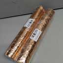 2 x Rose Gold Glitter Table Runner - 11'' x 30 Feet, Metallic Mesh for Wedding, Bridal Shower, Baby Shower & Party Decorations