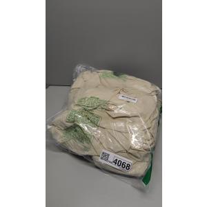 MooMee Bedding Duvet Cover Set 100% Washed Cotton Linen Like Textured Breathable Durable Soft Comfy (Heathered Almond Milk Grey, King 104"x90")