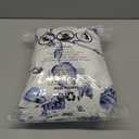 TEXAS LINEN CO. 100% Organic Cotton Printed Sheets Twin XL Size - 3 PC Organic Cotton Percale Sheets Twin XL (Floral Blue), Cooling Sheet for Dorm Room, 16" Deep Pocket Hotel Set - GOTS Certified