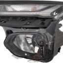 Left Side Halogen Headlight Compatible with Trailblazer LS/LT/RS/Activ 2021 2022 2023 w/DRL Driver Front Headlamp Light GM2502520