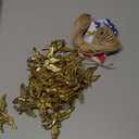 20 Sets Veterans Day Gifts Eagle Pendant Keychains Bulk USA Patriotic Party Favors with Stars Stripes Thank You Cards Decorations for Veteran Military Retirements Supplies Souvenirs