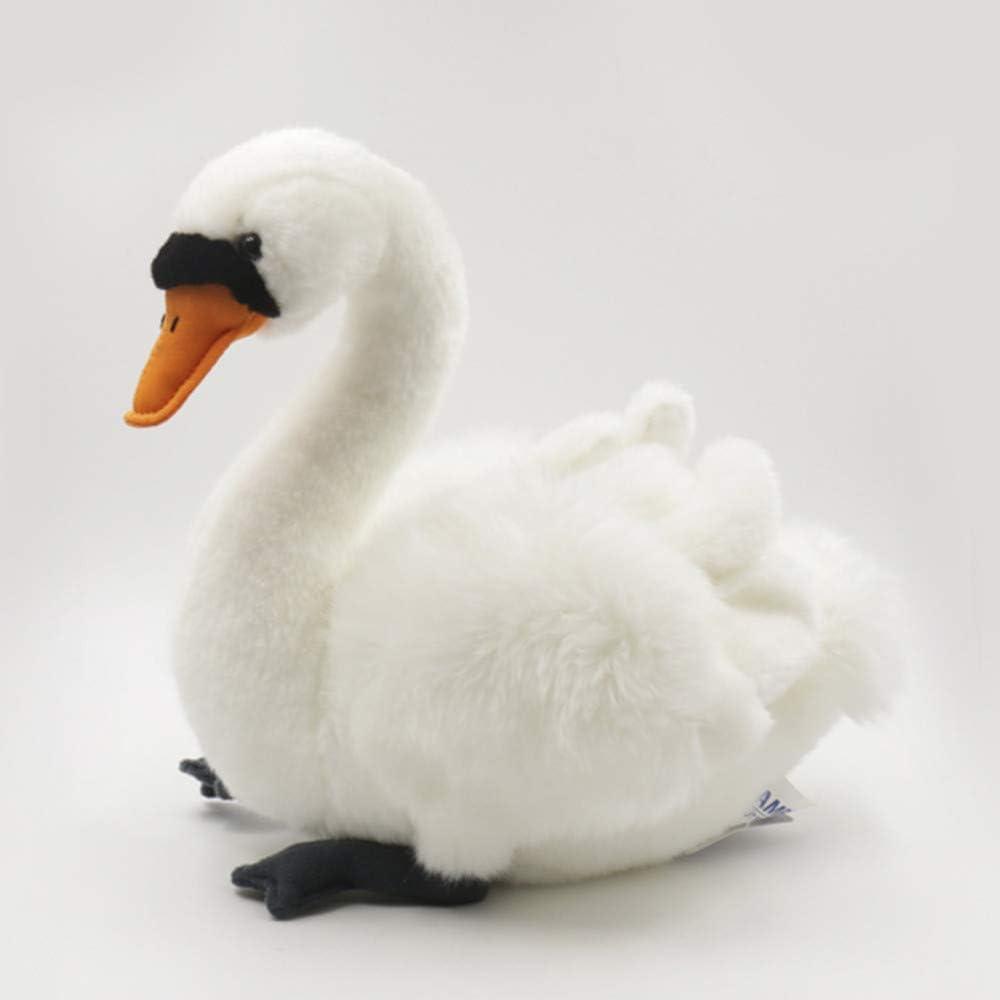 TAMMYFLYFLY 30cm Swan Plush Toy (White swan)