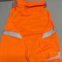Dog Jacket High Visibility Safety Reflective Dog Vest for Small Medium Large Dogs (Large, Orange)