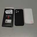 FireNova Designed for iPhone 16 Pro Max Case, Silicone Upgraded [Camera Protection] Phone Case, Soft Anti-Scratch Microfiber Lining Inside, 2024, Black