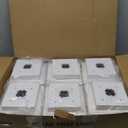 APONUO Solar Post Cap Lights 12 Pack - 4x4 5x5 6x6 Fence Post Lights, Auto On/Off, Waterproof IP64, 2-Mode (Warm/Cool White), Deck Patio Yard Solar Light for Wood & Vinyl Posts, White