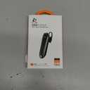 Bluetooth Headset, V5.3 Wireless Handsfree Earpiece with Noise Cancelling Mic, 33 Hours Talking Time, Single Ear Headset Compatible with iPhone Android Cell Phones for Driving Business, Blue