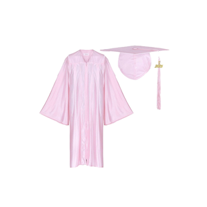 Unisex Student Graduation Gown Cap Set with 2025 Outfit for Adult Size 45