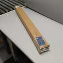 Joydeco Cordless Zebra Blinds for Windows, Dual Layer Free-Stop Zebra Shades Privacy Light Control for Day and Night, Light Filtering Sheer Blinds for Indoor Windows (Off-White, 34" W x 75" H)