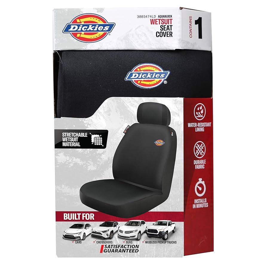 Dickies Lb Dual Protect Blk Seat Cover