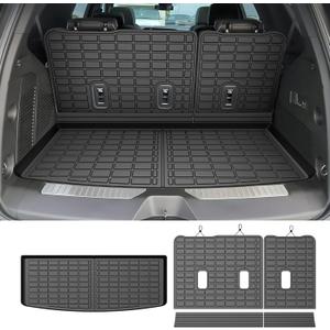 Tahoe Cargo Liner - Trunk Mat for Chevy Tahoe/GMC Yukon (Not Fit XL) 2021-2026, All Weather Cargo Mat for Tahoe Accessories, Heavy Duty Car Mats, Car Accessories
